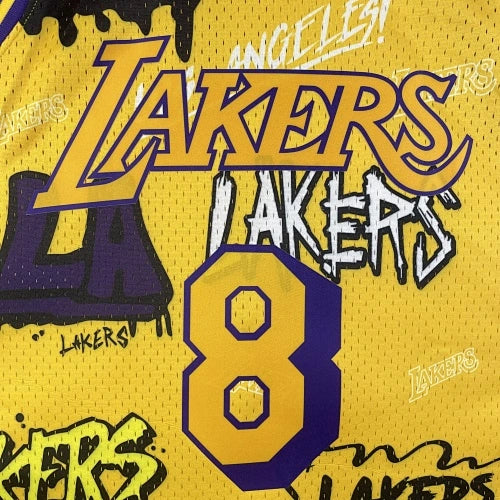 Kobe Bryant Los Angeles Lakers No.8 Throwback Swingman Jersey 1996-97 - View 969