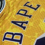 Los Angeles Lakers Los Angeles Lakers No. BAPE Camo Jersey  - View 2