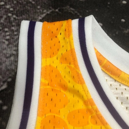 Los Angeles Lakers Los Angeles Lakers No. BAPE Camo Jersey  - View 10