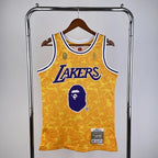 Los Angeles Lakers Los Angeles Lakers No. BAPE Camo Jersey  - View 22