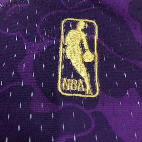 Los Angeles Lakers Los Angeles Lakers No. BAPE Camo Jersey  - View 10