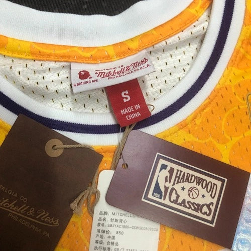 Los Angeles Lakers Los Angeles Lakers No. BAPE Camo Jersey  - View 9