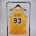 Los Angeles Lakers Los Angeles Lakers No. BAPE Camo Jersey  - View 21