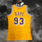 Los Angeles Lakers Los Angeles Lakers No. BAPE Camo Jersey  - View 18
