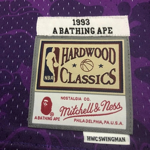 Los Angeles Lakers Los Angeles Lakers No. BAPE Camo Jersey  - View 7