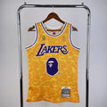 Los Angeles Lakers Los Angeles Lakers No. BAPE Camo Jersey  - View 1