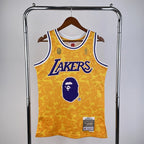 Los Angeles Lakers Los Angeles Lakers No. BAPE Camo Jersey  - View 1