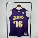 Los Angeles Lakers Los Angeles Lakers No. Swingman Jersey  - View 2
