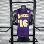 Los Angeles Lakers Los Angeles Lakers No. Swingman Jersey  - View 9