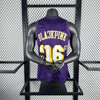Los Angeles Lakers Los Angeles Lakers No. Swingman Jersey  - View 10