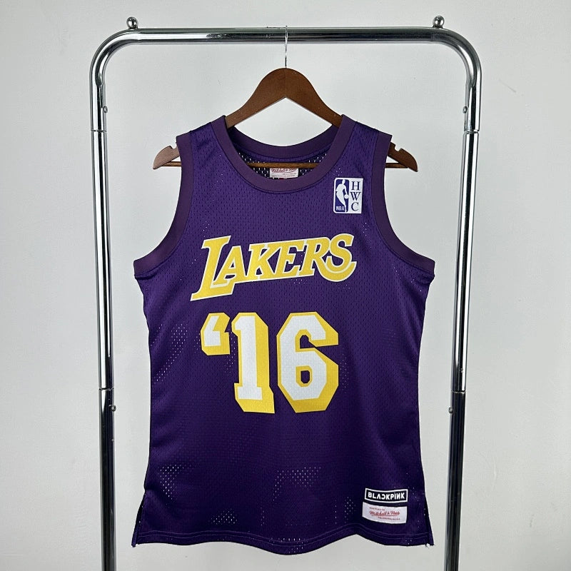Los Angeles Lakers Los Angeles Lakers No. Swingman Jersey  - View 1