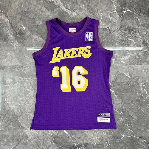 Los Angeles Lakers Los Angeles Lakers No. Swingman Jersey  - View 11