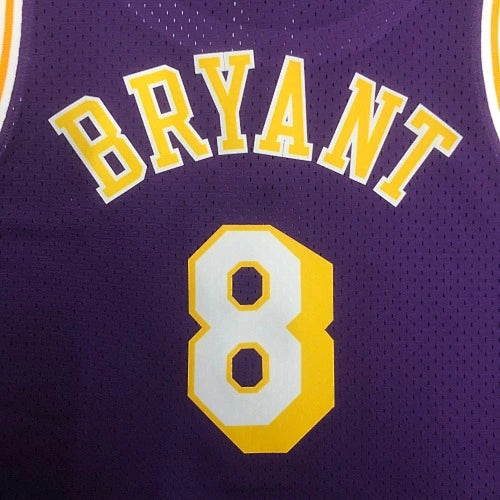 Kobe Bryant Los Angeles Lakers No.8 Throwback Crop Top Women's Jersey  Purple - View 16