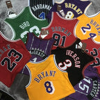 Kobe Bryant Los Angeles Lakers No.24 Throwback Crop Top Women's Jersey  - View 8
