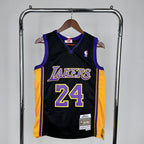 Kobe Bryant Los Angeles Lakers No.24 Throwback Crop Top Women's Jersey  - View 1