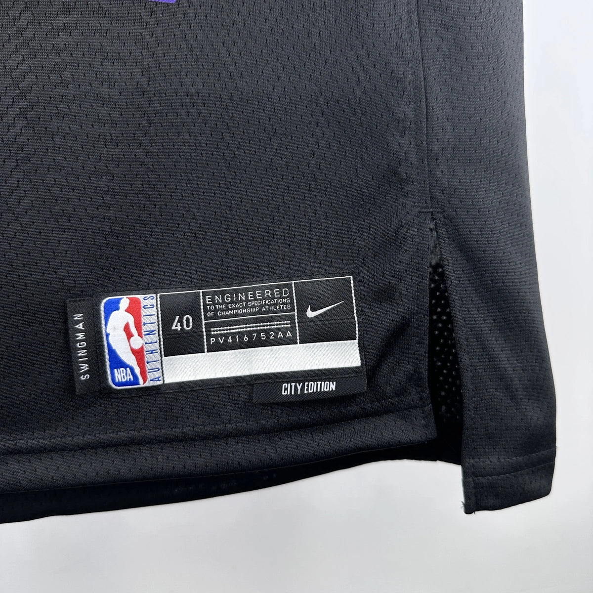 Bronny James No.9 Los Angeles Lakers City Edition Jersey 2025-26 NBA Authentic Swingman Jersey - View 4