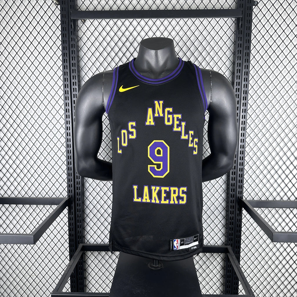 Bronny James No.9 Los Angeles Lakers City Edition Jersey 2025-26 NBA Authentic Swingman Jersey - View 7