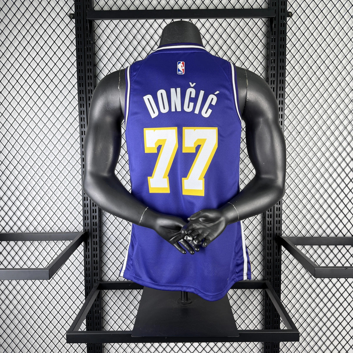 Luka Doncic No. 77 Los Angeles Lakers Air Jordan Edition Jersey 2025-26