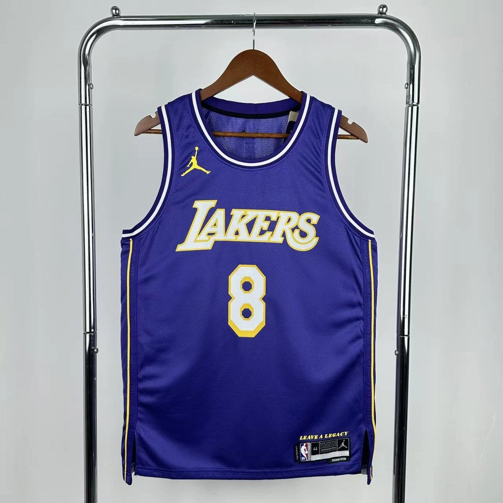 Kobe Bryant No.8 Los Angeles Lakers Air Jordan Edition Jersey 2025-26 NBA Authentic Swingman Jersey - View 1