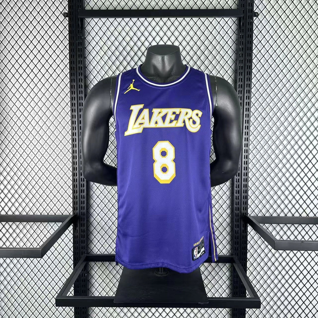 Kobe Bryant No.8 Los Angeles Lakers Air Jordan Edition Jersey 2025-26 NBA Authentic Swingman Jersey - View 9