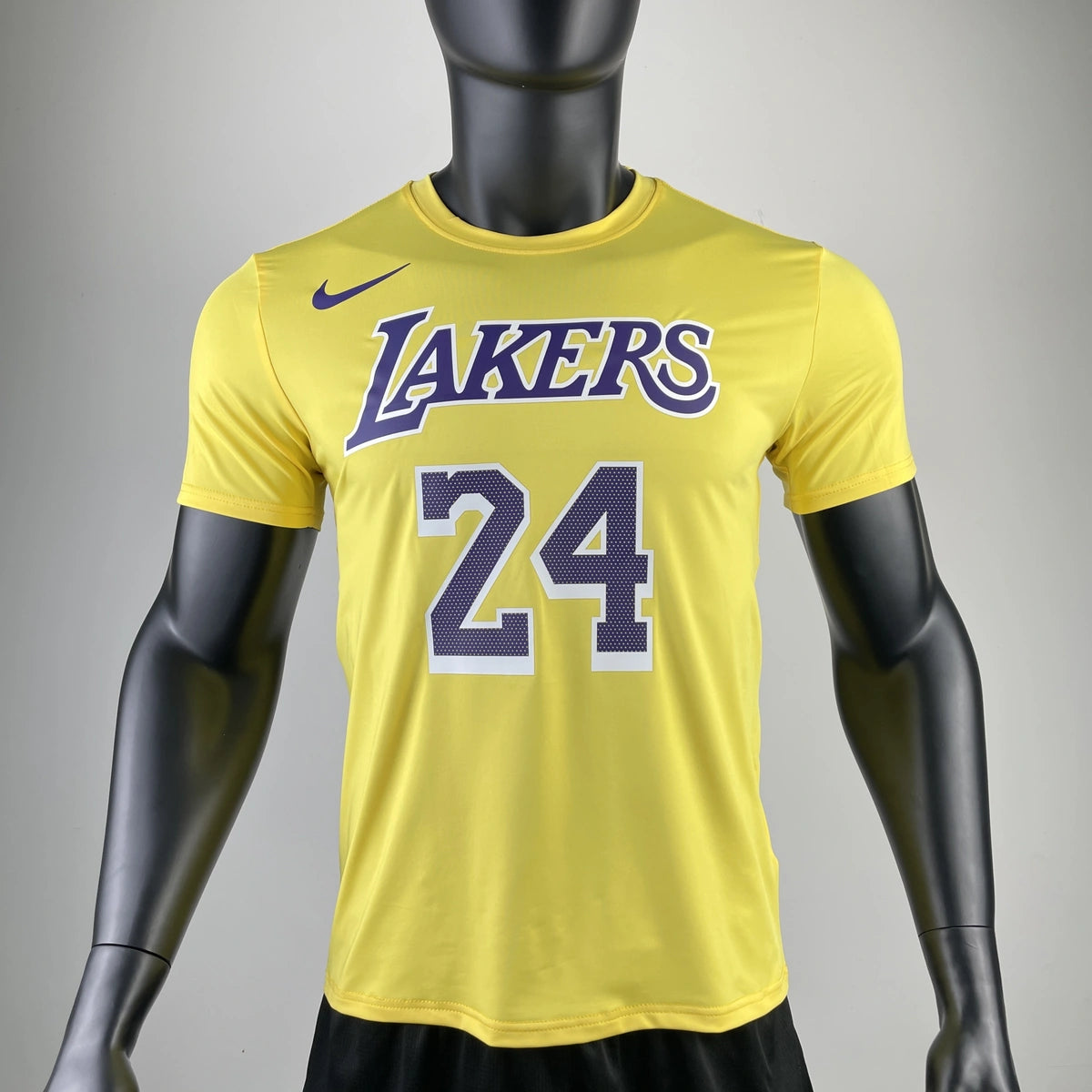 Los Angeles Lakers #24 Yellow Jersey - View 004