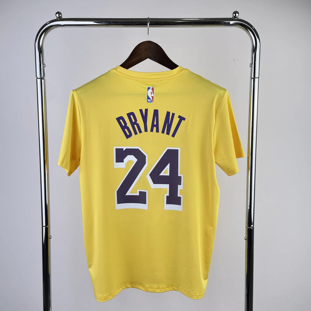 Los Angeles Lakers #24 Yellow Jersey - View 005