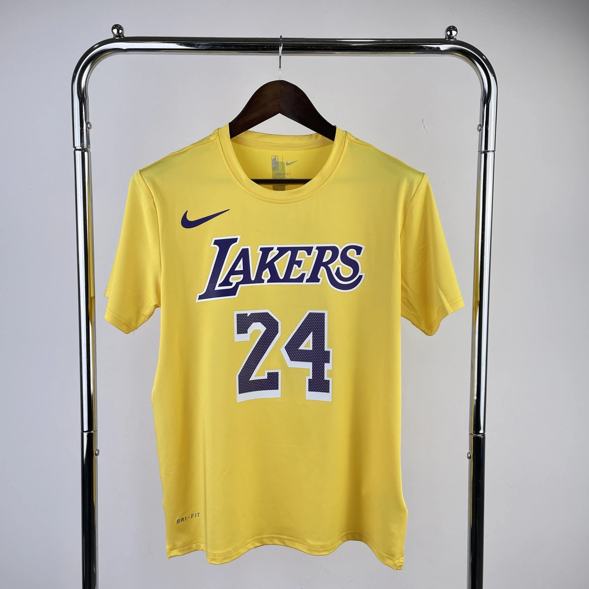 Los Angeles Lakers #24 Yellow Jersey - View 006