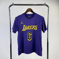 Los Angeles Lakers #6 Jordan Brand Jersey 2023 - View 001
