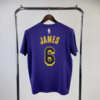 Los Angeles Lakers #6 Jordan Brand Jersey 2023 - View 004