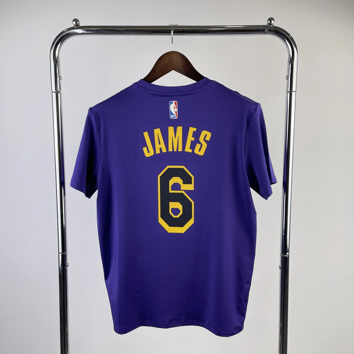 Los Angeles Lakers #6 Jordan Brand Jersey 2023 - View 004