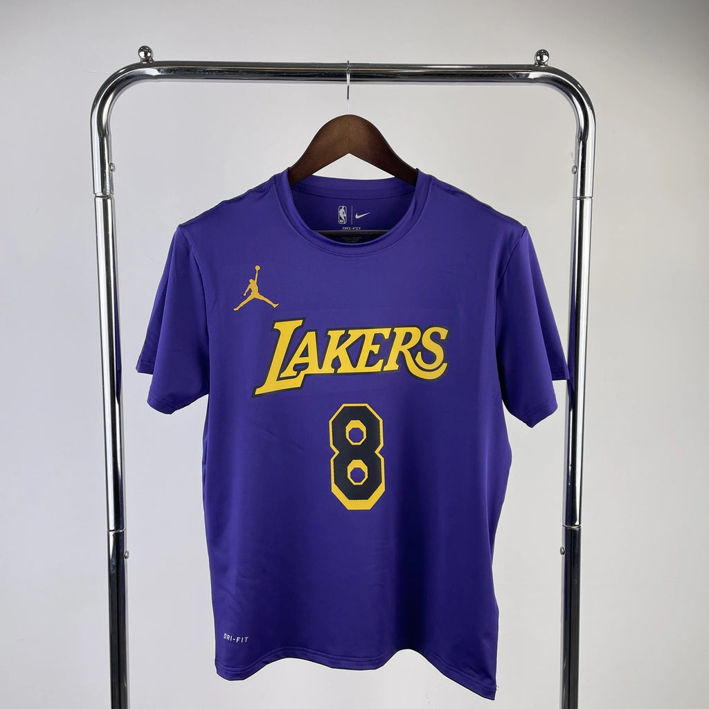 Los Angeles Lakers #8 Jordan Brand Jersey 2023 - View 006