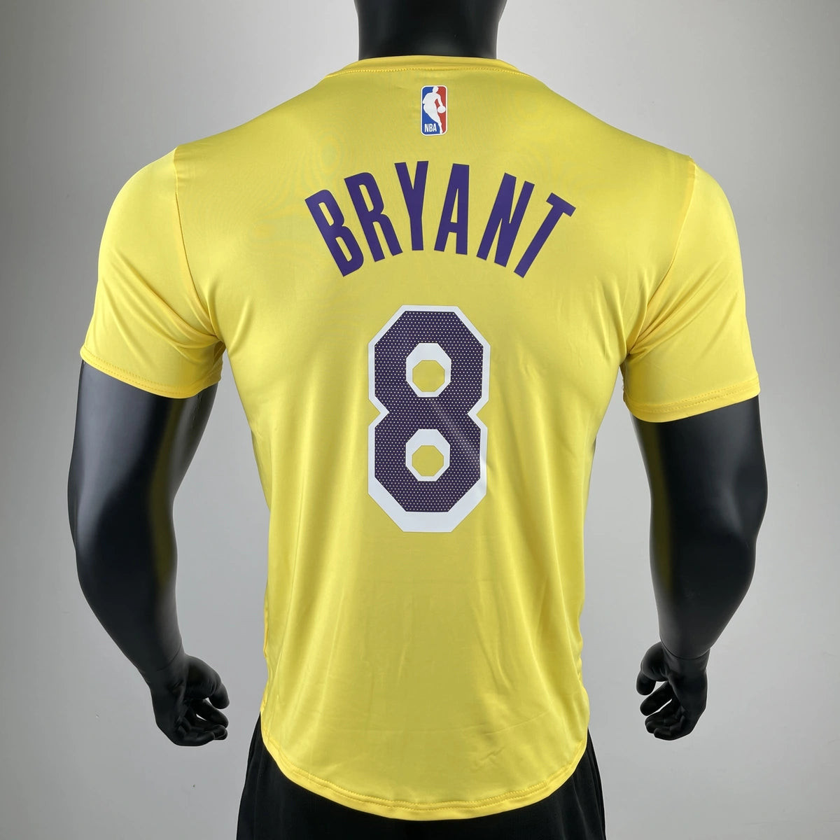 Los Angeles Lakers #8 Yellow Jersey - View 003