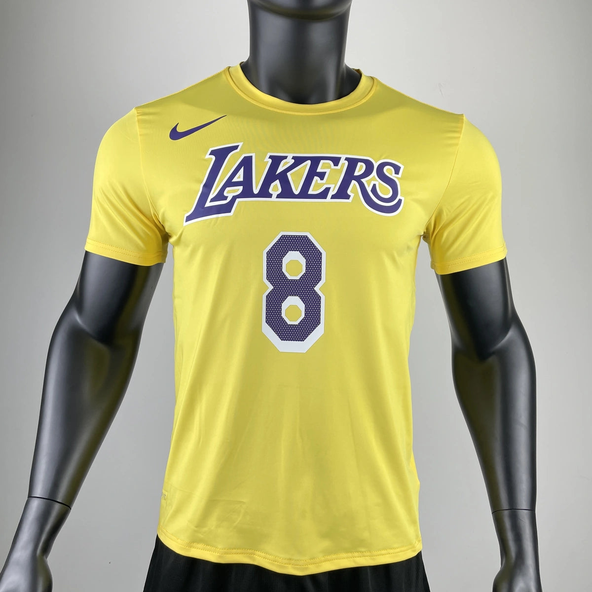 Los Angeles Lakers #8 Yellow Jersey - View 004