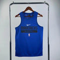 Mavericks Front Full View in Blue — Hanging