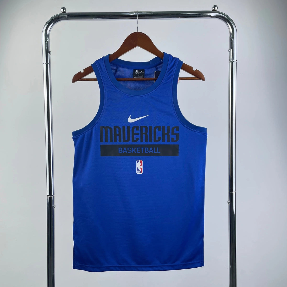 Mavericks Front Full View in Blue — Hanging
