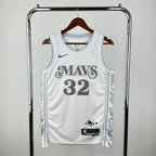 Mavericks BackFull City Jersey in White Hanging 011