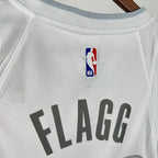 Mavericks BackNameNumber City Jersey in White Flatlay 005