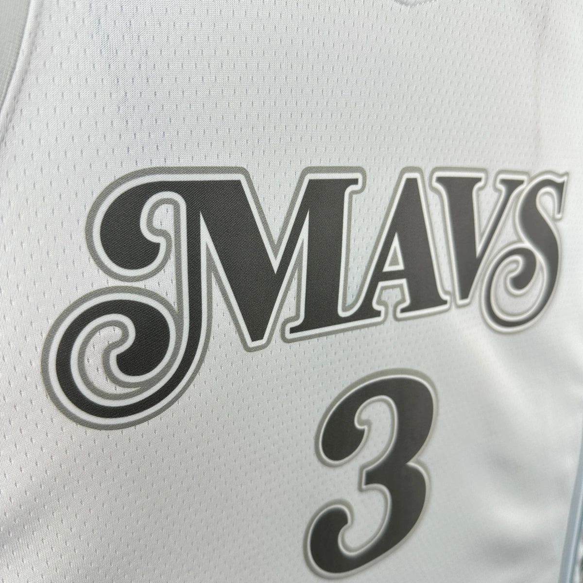 Mavericks ChestLogo City Jersey in Navy Hanging 008
