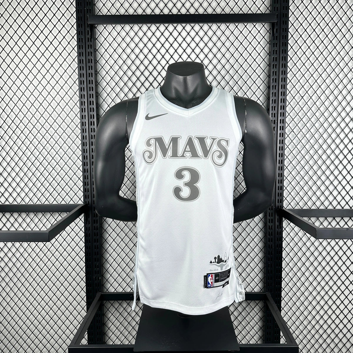 Mavericks FrontFull City Jersey in Navy Mannequin 003