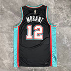 Ja Morant No.12 Memphis Grizzlies Throwback Jersey 2025-26 NBA Authentic Swingman Jersey - View 10