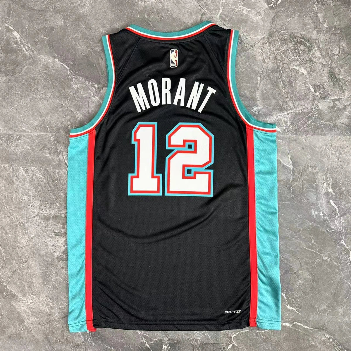 Ja Morant No.12 Memphis Grizzlies Throwback Jersey 2025-26 NBA Authentic Swingman Jersey - View 10