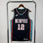 Ja Morant No.12 Memphis Grizzlies Throwback Jersey 2025-26 NBA Authentic Swingman Jersey - View 13