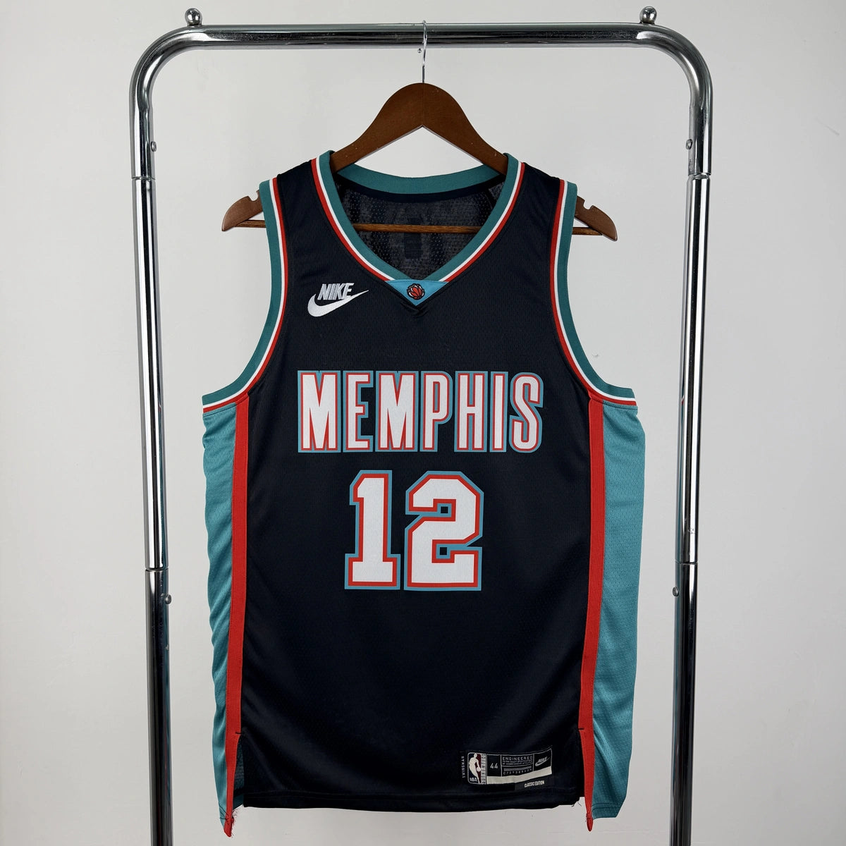 Ja Morant No.12 Memphis Grizzlies Throwback Jersey 2025-26 NBA Authentic Swingman Jersey - View 13