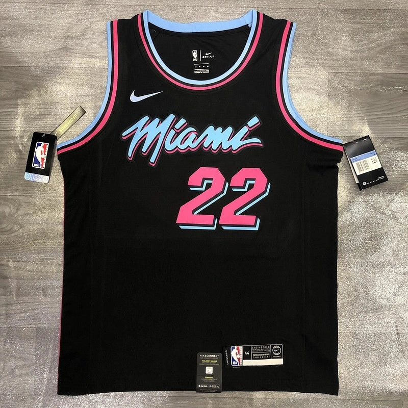 Men's Black Heat #22 City Edition Jersey 2019 - View 002