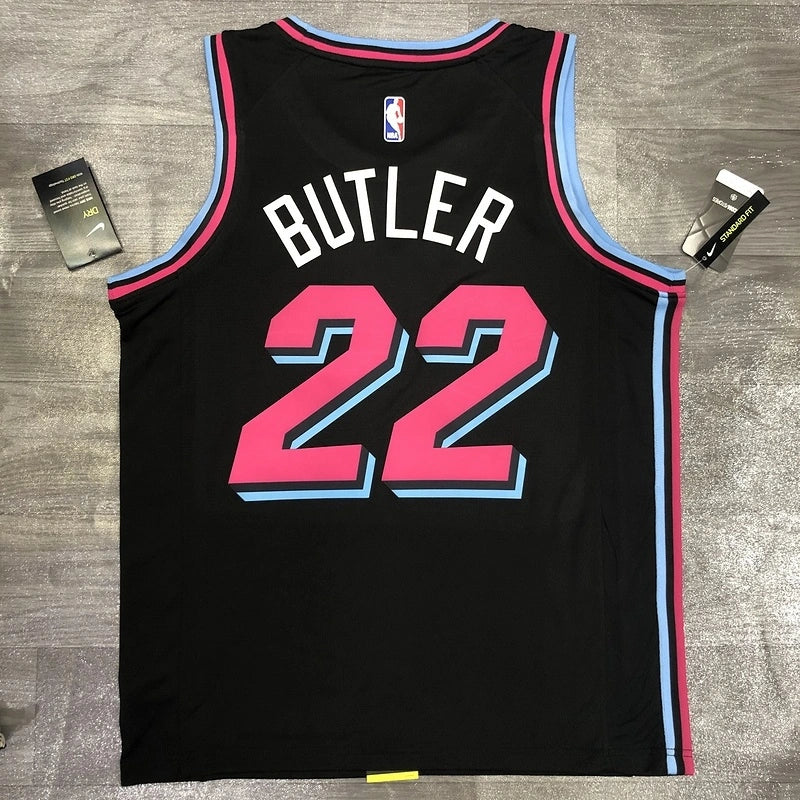 Men's Black Heat #22 City Edition Jersey 2019 - View 004