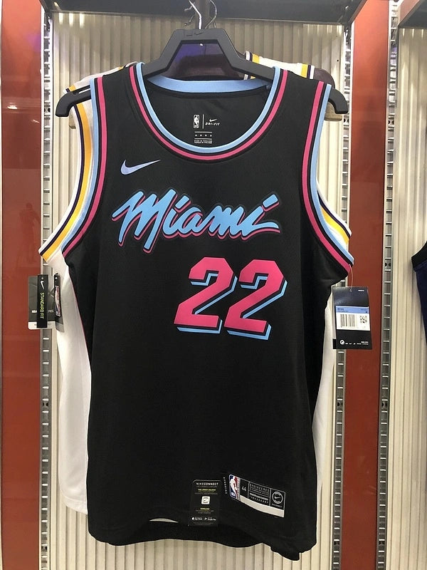 Men's Black Heat #22 City Edition Jersey 2019 - View 007