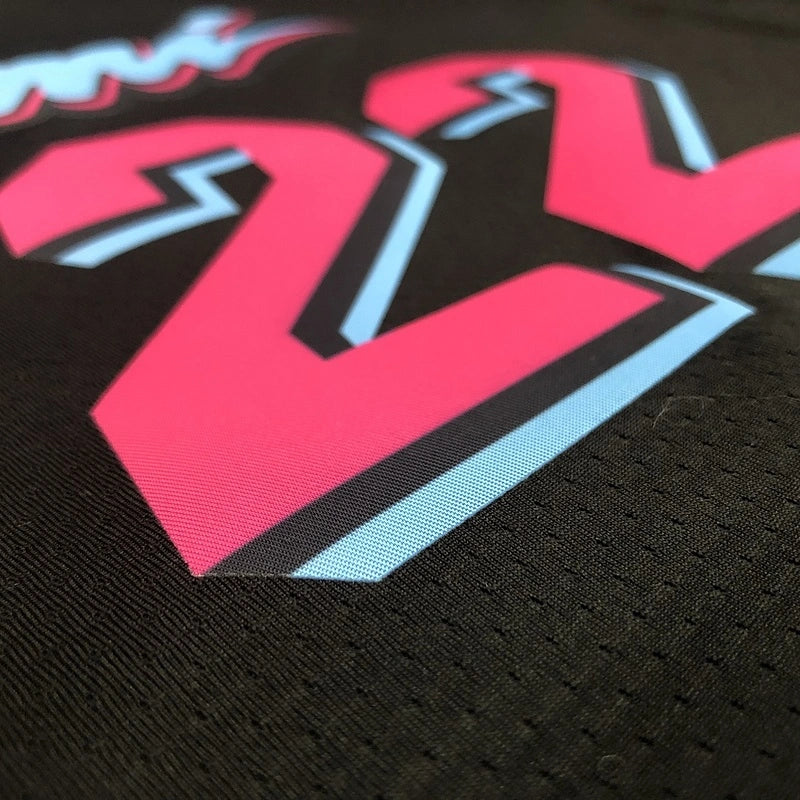 Men's Black Heat #22 City Edition Jersey 2019 - View 008