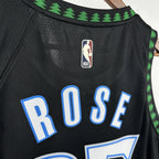 Derrick Rose No.25 Minnesota Timberwolves Throwback Jersey 2025-26 NBA Authentic Swingman Jersey - View 6