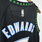 Anthony Edwards No.5 Minnesota Timberwolves Throwback Jersey 2025-26 NBA Authentic Swingman Jersey - View 6
