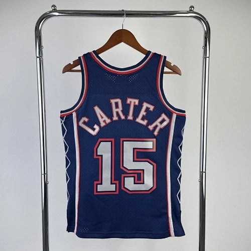 Vince Carter Brooklyn Nets No.15 Throwback Swingman Jersey 2006-07 - View 60